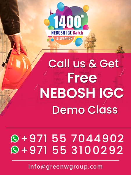 call us to get nebosh igc course demo class in uae 