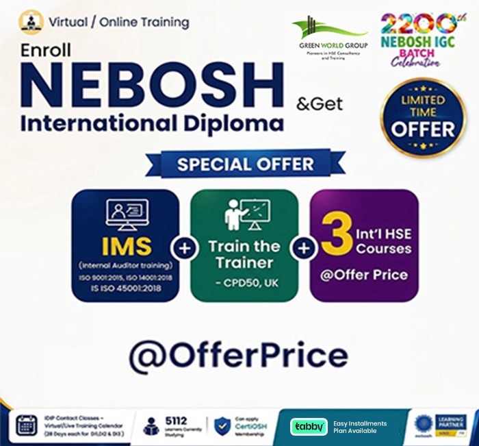 NEBOSH International Diploma in Occupational Health and Safety mbl